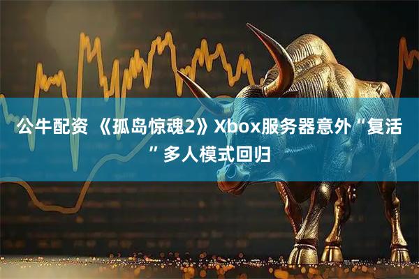 公牛配资 《孤岛惊魂2》Xbox服务器意外“复活”多人模式回归